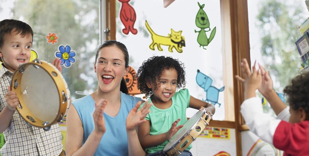 Play-based learning for children encouraged by educators